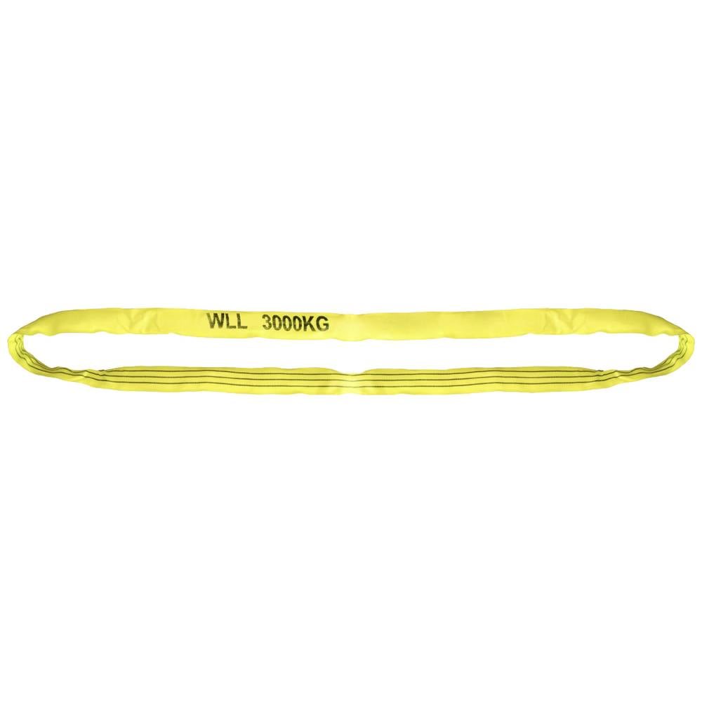 90561 Rondstrop Werklast (WLL): 3 t Geel