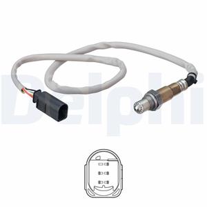 DELPHI Lambdasonde MERCEDES-BENZ ES21295-12B1 0075425118,A0075425118 Regelsonde,Lambda Sensor
