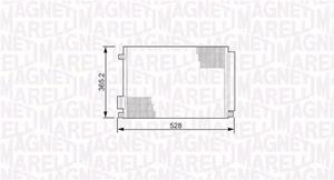 magnetimarelli Kondensator, Klimaanlage Magneti Marelli 350203497000