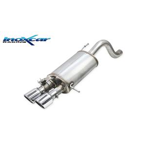 Hyundai 100% RVS Sportuitlaat passend voor  i20 N 1.6 Turbo (204pk) 2020- 2x90mm X-Race