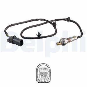 DELPHI Lambdasonde OPEL,VAUXHALL ES21289-12B1 93188908,55574474,855281 Regelsonde,Lambda Sensor 855437