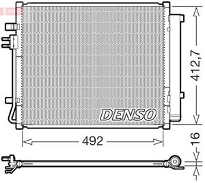 Hyundai Condensor, airconditioning