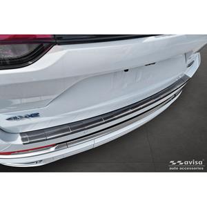 Jeep Zwart RVS Achterbumperprotector passend voor  Grand Cherokee V (WL) 2022- 'Ribs'