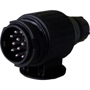 IWH KFZ-Stecker, 13-polig, Kunststoff, schwarz
