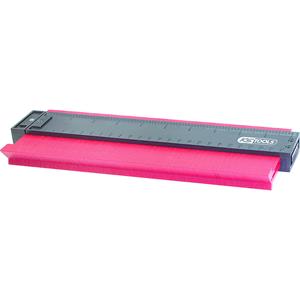 KS Tools 140.2147 Contourmal, kunststof, 280 mm lang