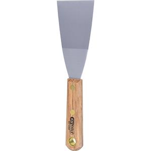 KS Tools 907.2264 RVS spatel, 63 mm, met houten handgreep