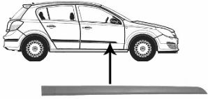 Opel Deurlijst
