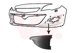 Opel Plaat, bumper
