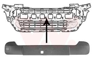 Peugeot Plaat, bumper