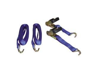 Talamex Spanband Met Ratelgesp & J-haak 28mm 6.0m (2 Stuks) Default