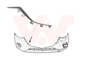 Mazda Plaat, bumper