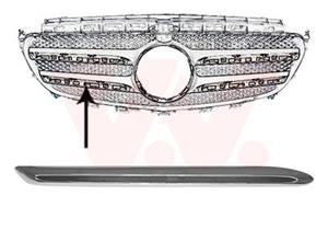 Mercedes-Benz Sier- / Beschermingspaneel, radiateurgrille