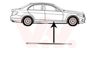 Mercedes-Benz Sier- / beschermingspaneel, deur