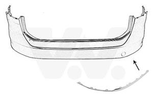 Volkswagen Plaat, bumper