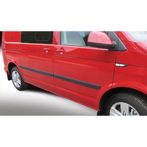 Volkswagen RGM Set Zijlijsten  Transporter T6 2015- Korte wielbasis Zwart