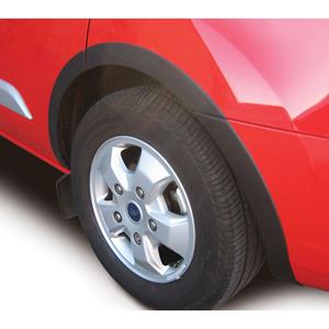 Ford RGM Set spatbordverbreders passend voor  Transit Custom 2014-2017 - Zwart