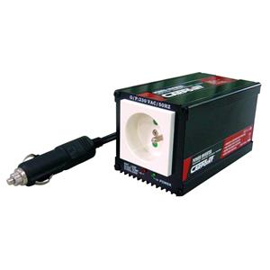 Carpoint Omvormer 12V>230V, 150-300W (℃Voor gebruik in België en Frankrijk)