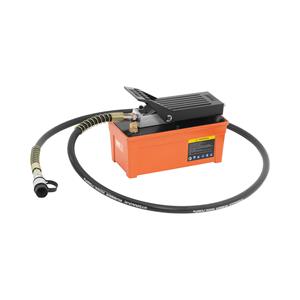 MSW Pneumatische hydraulische pomp - met voetpedaal - 700 bar - 255 l/min