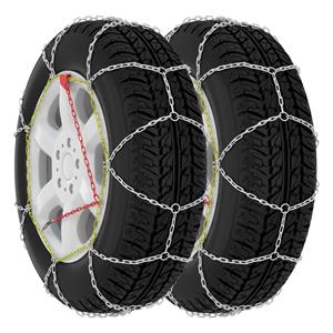 VidaXL Sneeuwkettingen 2 st 16 mm SUV 4x4 maat 450