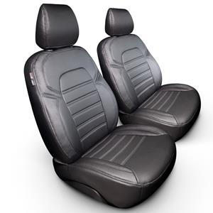 Ford New York Design Kunstleder Stoelhoezenset 1+1 passend voor  Transit Custom 2012-