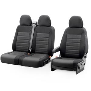 Nissan Original Design Stoffen Stoelhoezenset 2+1 passend voor  Townstar 2021-