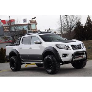Nissan Oneway Set spatbordverbreders (Fender Flares) passend voor  Navara NP300 (D23) 2014-2017