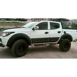 Fiat Oneway Set spatbordverbreders (Fender Flares) Mitsubishi L200 Triton 5 2015-2019 &  Fullback