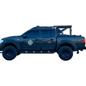 Nissan Oneway Set spatbordverbreders (Fender Flares) passend voor  Navara D40 2005-2010 - Matzwart