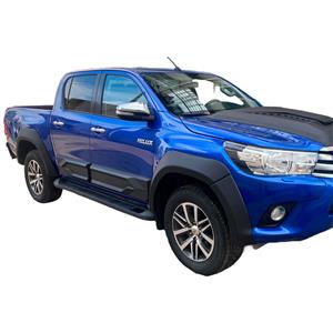 Toyota Oneway Set spatbordverbreders (Fender Flares) passend voor  Hilux 2015-2020 - Matzwart