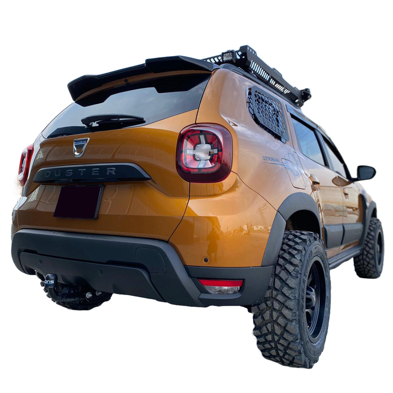 Dacia Oneway Set spatbordverbreders (Trims) passend voor  Duster II 2018-2024 met Park Assist