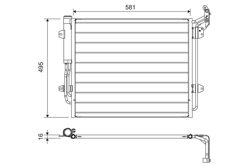 Seat Condensor, airconditioning