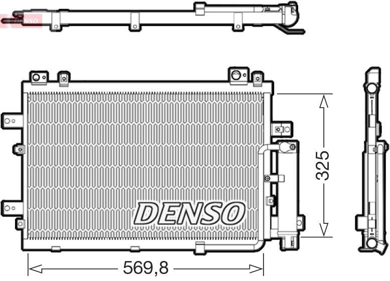 Hyundai Condensor, airconditioning