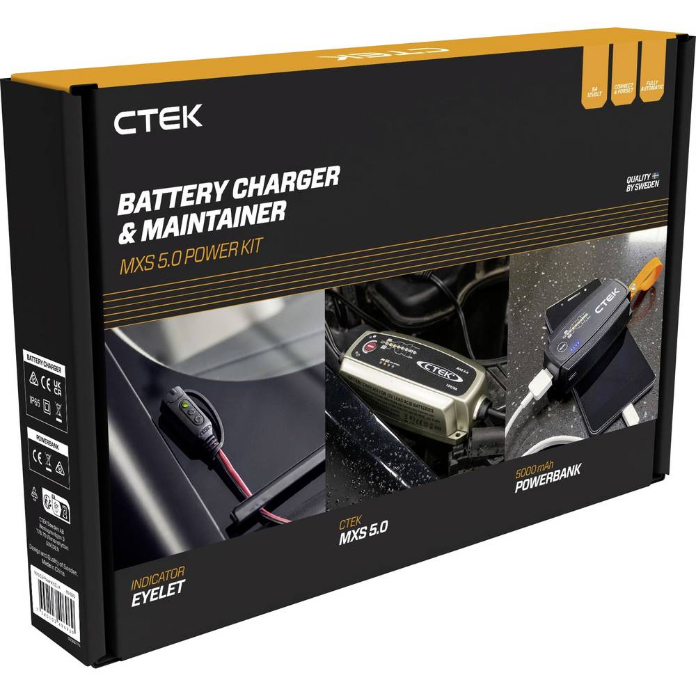 CTEK MXS 5.0 POWER KIT 40-696 Druppellader 12 V 5 A