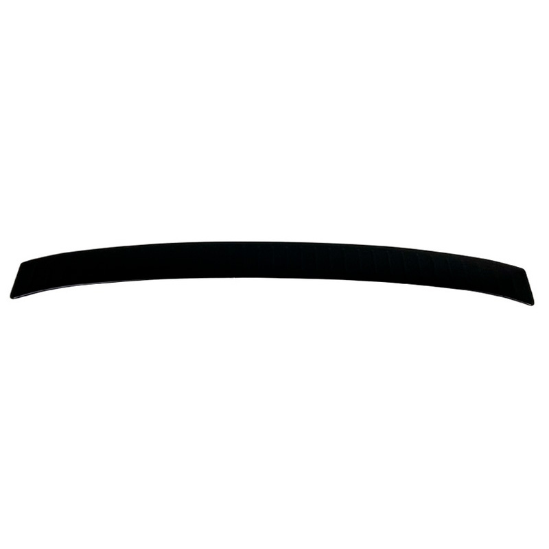Ford Oneway Achterbumper beschermlijst passend voor  Kuga MK2 2013-2019 Ribbed - Glanzend zwart