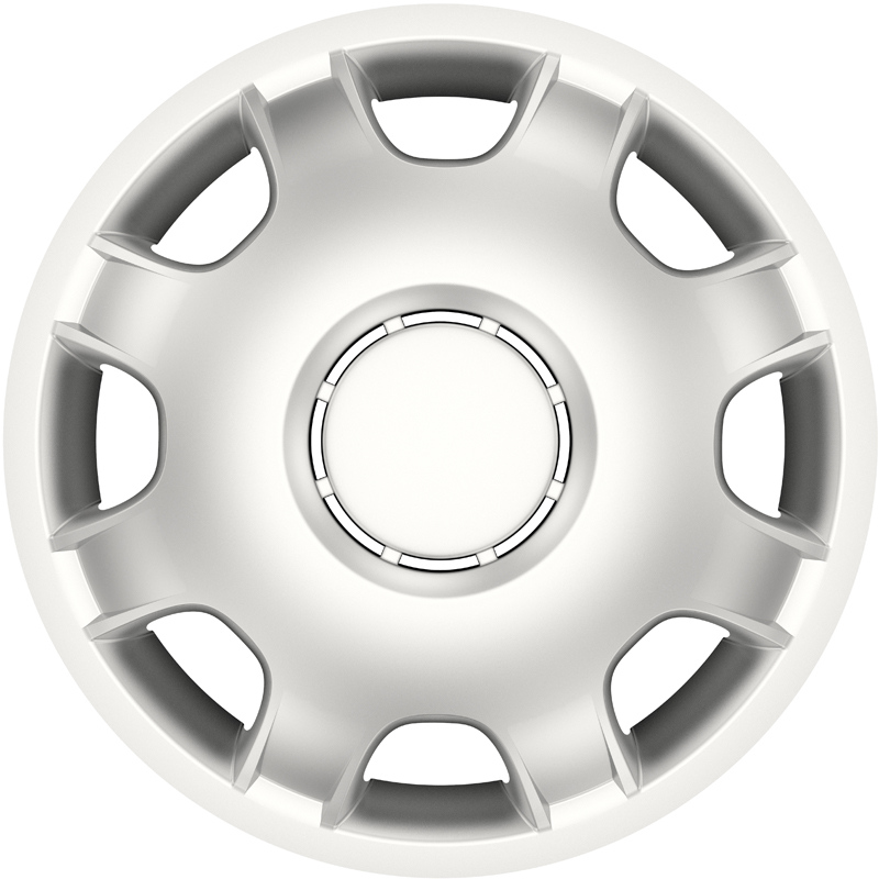 AutoStyle Wieldoppenset Speed 12-inch zilver