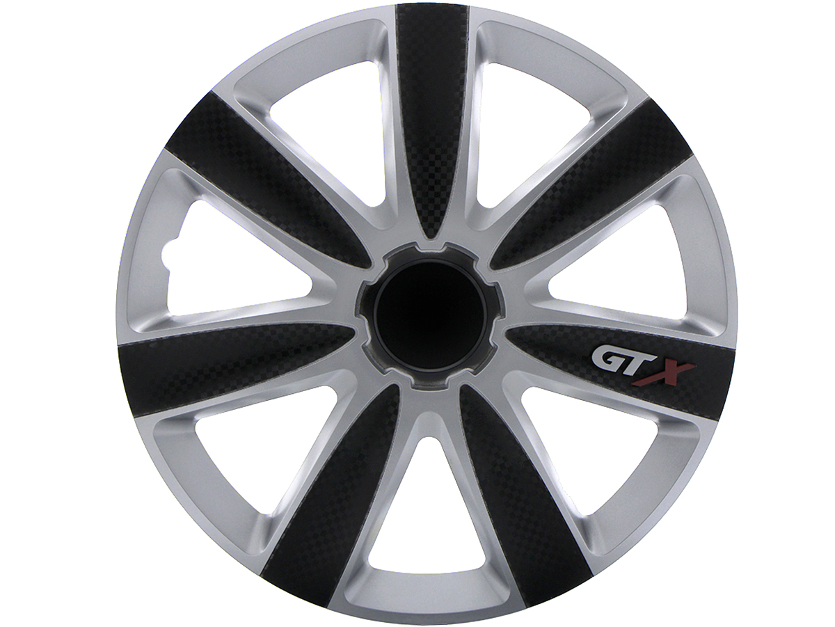 Versaco Wieldoppenset GTX Carbon Black & Silver 14''