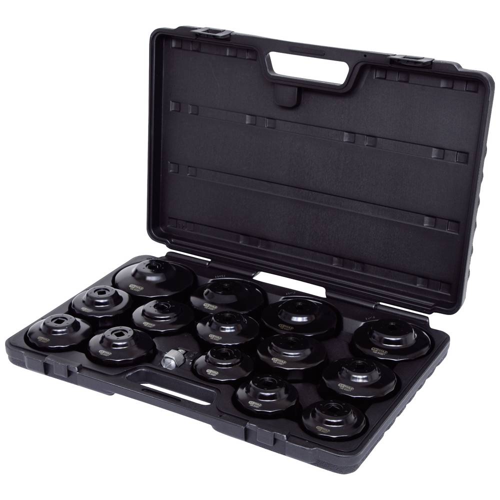 KS Tools 1509320 3/8 oliefiltersleutelset, 15-delig