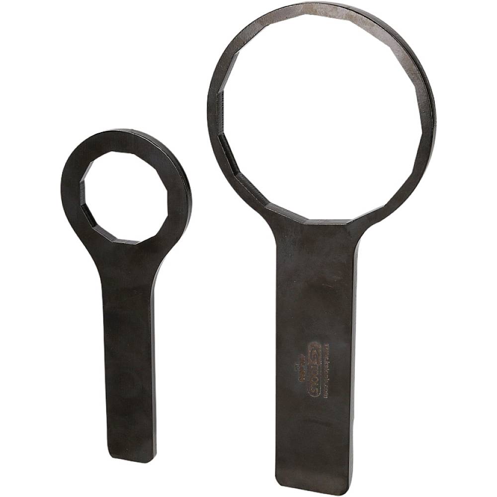 KS Tools 4604630 1/2 oliefiltersleutelset voor Mitsubishi, Ø 86/41 mm / 15/12 vlakken, 2-delig
