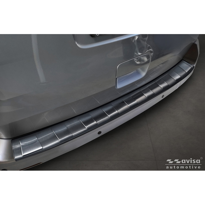 Citroen Avisa Zwart RVS Achterbumperprotector passend voor Citroën, Peugeot, Toyota & Opel