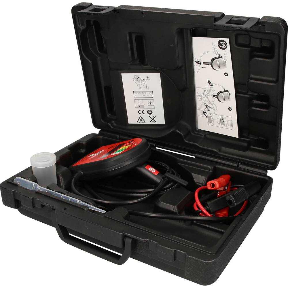 KS Tools 150.2196 Digitale remvloeistoftester met printerinterface