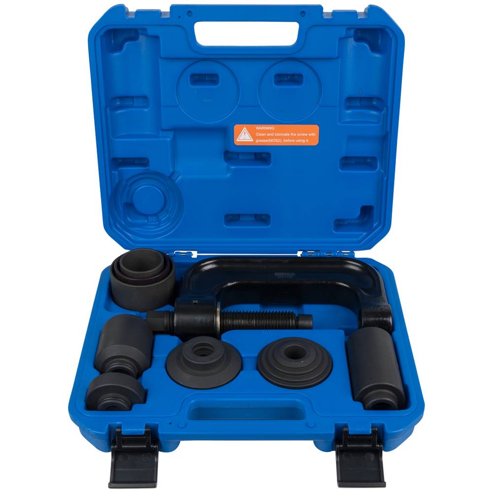 KS Tools 460.1735 Universele C-beugel en adapterset, 9-delig
