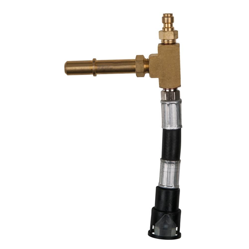 KS Tools 150.2366 Manometer-aansluitslang met 1/4 slangaansluiting incl. drukaftapventiel transparante slang