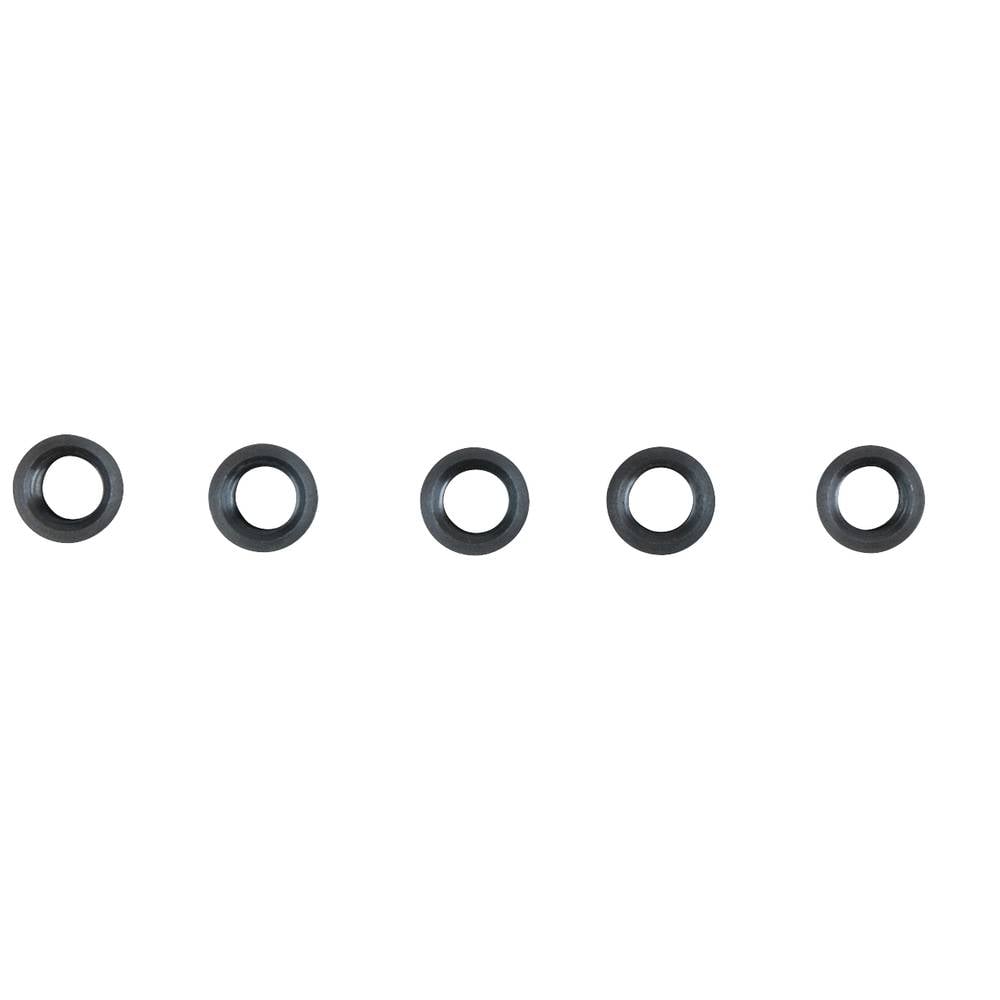 KS Tools 150.5077 Schroefdraadbus met ring L=12mm, IG=M12x1,25/AG=M14x1,25, verpakking van 5 stuks