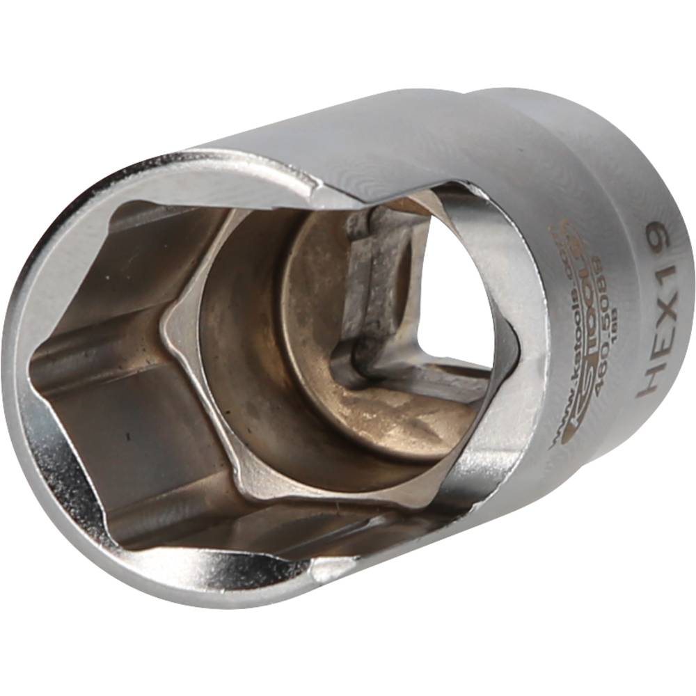 KS Tools 460.5089 3/8 speciale haakse buisverbinder-steekdop, 19 mm