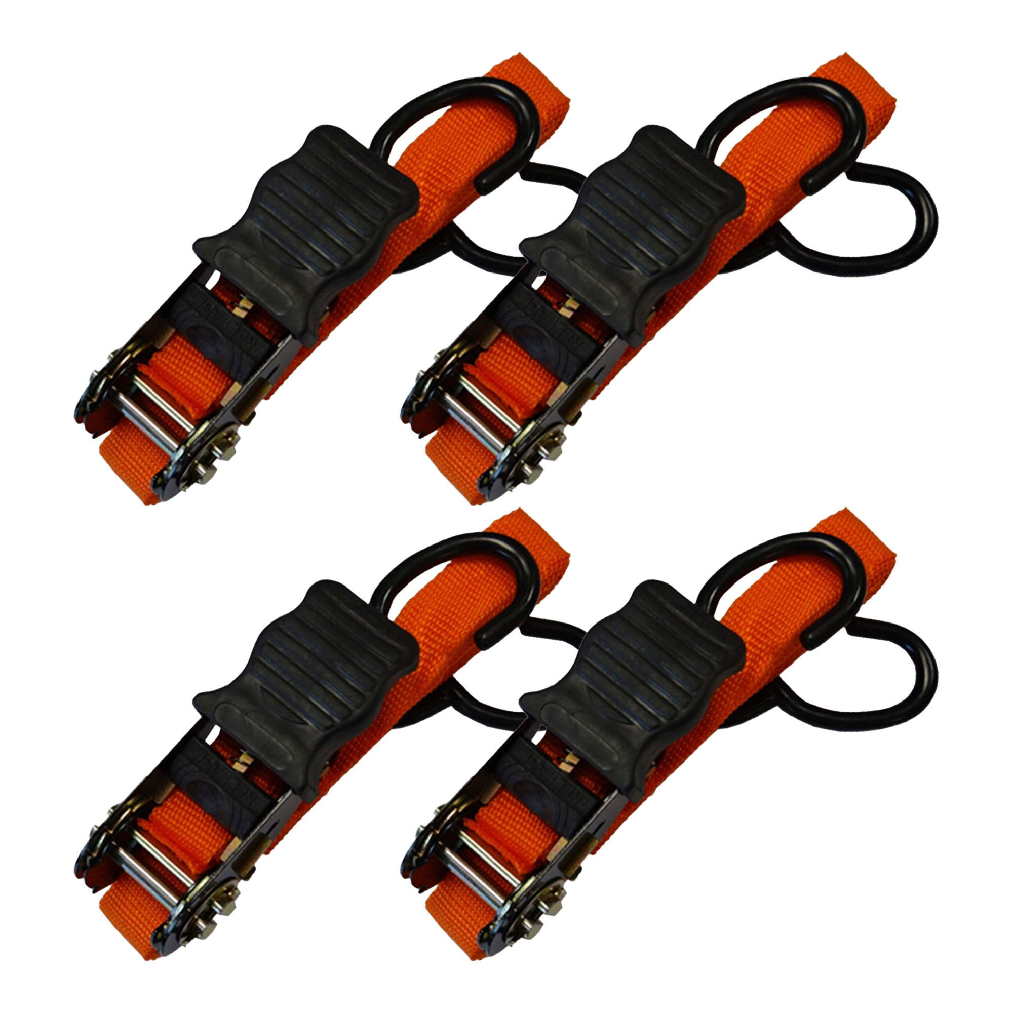 Benson Spanband profi - 4x - oranje - polyester/rubber - 4,5 - ratel -