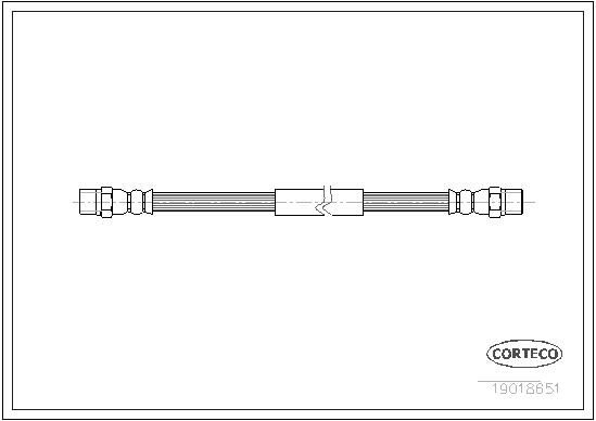 Volkswagen Flexible De Frein  L.t. F