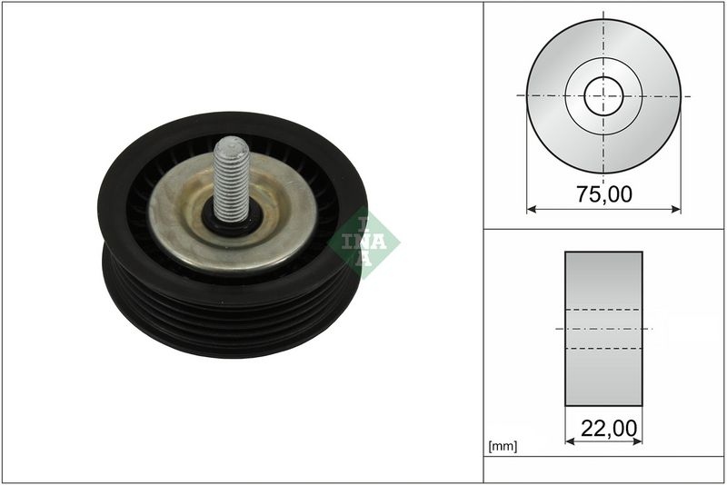 Mercedes-Benz Geleide rol/omdraairol, Poly V-riem