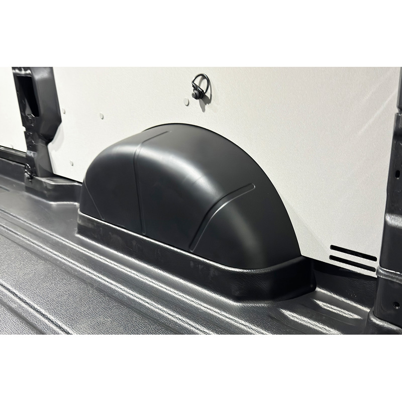 Ford RGM Set binnenste spatbordbeschermers passend voor  Transit Custom/ Tourneo Custom 2023- Zwart