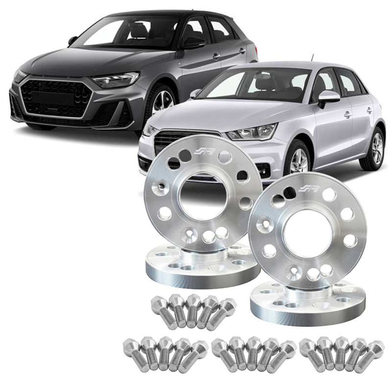 Audi Simoni Racing Aluminium Spoorverbreder Set  A1 icl. wielbouten