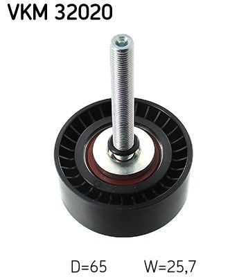 Citroen Geleide rol/omdraairol, Poly V-riem